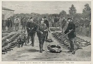 Country Life Scene Drucke: A Good Days Work