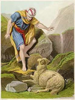 Bible Story Illustrations Drucke: The Good Shepherd