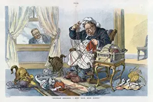 Puck Magazine Cartoons Online Drucke: Goodness gracious! I must have been dozing
