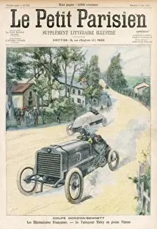 Early 20th Century Motorsport Drucke: Gordon Bennett 1904