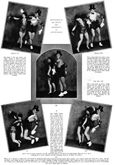 Vintage Ballroom Dancing Drucke: How to do the Gorilla Dance (1927)