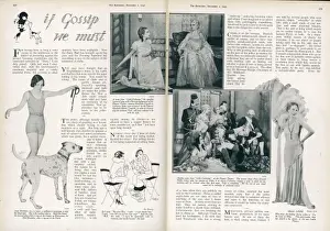 Jessie Matthews Actress Drucke: If Gossip we Must