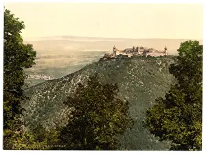 Colour Photochrom Prints Drucke: Gottweih (i. e. Gottweigmonastery), Lower Austria, Austro-Hu