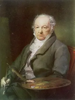 Drucke von Franzisco José de Goya y Lucientes Spanischer Maler, Radier und Lithograf Francisco Goya Drucke: 'Goya' (Karte)