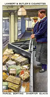 General Post Office London Drucke: Gpo Parcel Sorting