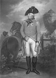 King George III Image Drucke: His most gracious majesty King George the Third