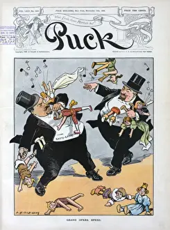 Vintage Opera Illustration Drucke: Grand opera opens