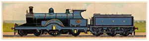 Vintage Train Photography UK Drucke: Great Eastern Loco