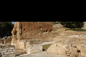 Roman Ruins In Greece Drucke: Greece. Argos