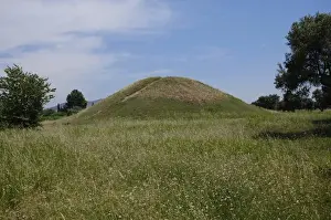 5th Century BC Greece Drucke: Greece. Tumulus of Marathon