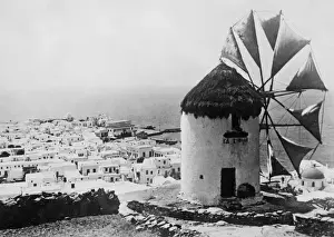 Greek Windmill Drucke: Greek Windmill