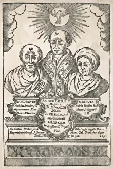 Early Christian History Drucke: Gregorius I & Parents