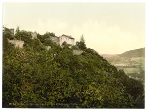 Nostalgic German Landscapes Drucke: Greifenstein, Blankenburg, Thuringia, Germany