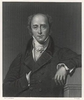 19th Century Politician Art Drucke: Grey 2nd Earl / Lawrence