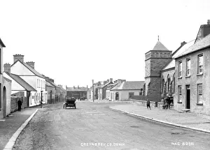 Early 1900s Motor Car Image Drucke: Greyabbey, Co. Down