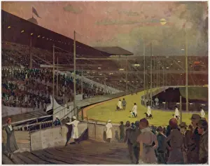 Historical Greyhound Racing Drucke: Greyhound Racing at Wembley