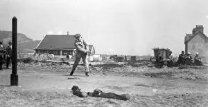 Historical Golf Images Drucke: Group of golfers