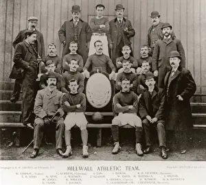 Sport Drucke: Gruppenfoto der Fußballmannschaft von Millwall Athletic