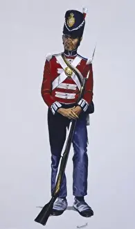 Coldstream Guards Drucke: Guardsman (Private) - The Coldstream Guards