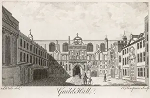 English Historical Landmarks Drucke: GUILDHALL