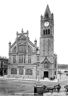 County Londonderry Images Drucke: The Guildhall, Londonderry