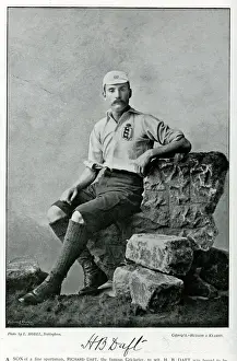 "Hans Bernd Daft", Englischer Fußballspieler und Cricketspieler