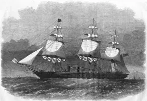 Historical Steam Ships Drucke: H. M. S. Warrior