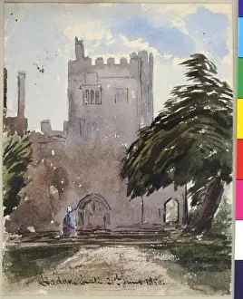 Drucke von Haddon Hall (1850). Moore, James 1819 - 1883. Datum: 1850 James Moore Drucke: Haddenhall