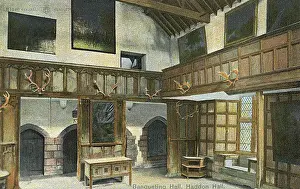 Rutland Drucke: Haddon Hall - Innenräume