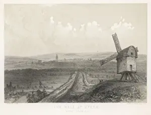 Northern England Landmarks Drucke: Hadrians Wall at Byker