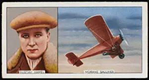 Historical Aircraft Pictures Drucke: Hamel / Morane Saulnier