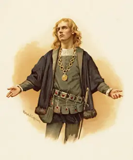 Shakespearean Art Prints Drucke: Hamlet the Prince