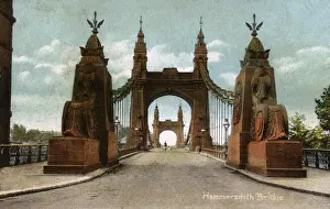 Brücke Drucke: Hammer-smith Brücke, London