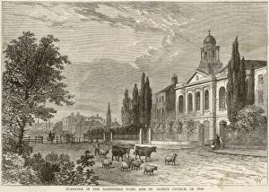 Historical England Drucke: Hampstead Turnpike