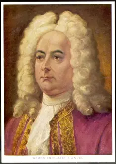 Baroque Music Artist Drucke: Handel (Herrmann)