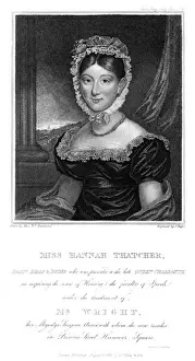 Victorian Era Portrait Gallery Drucke: Hannah Thatcher