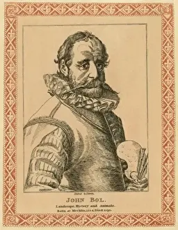 Drucke von Hans Bol Niederländischer Künstler aus Maaseik der Landschaften, Tiere und historische Themen Hans Bol Drucke: HANS BOL