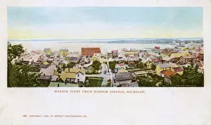 Hafenpunkt aus Harbor Springs in Michigan (USA)