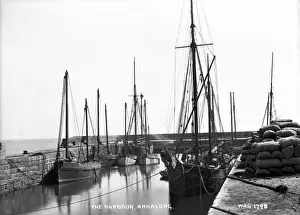 Northern Ireland Coastal Scenes Drucke: The Harbour, Annalong