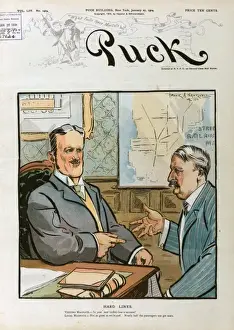 Puck Magazine Cartoons Online Drucke: Hard lines