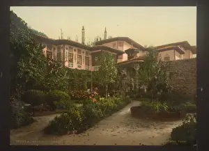 Nineteenth Century Historical Photos Drucke: The harem, Bachtschi-Ssarai, (i. e. Bakhchysara?), Ukraine