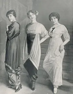 Edwardian Fashion Drucke: Harem / Turkish Pants