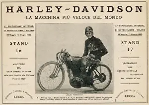 Harley-Davidson Drucke: Harley-Davidson-Werbung