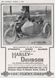 Harley-Davidson Drucke: Harley-Davidson-Ad