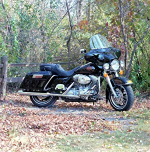 Classic American Motorcycles Drucke: Harley Davidson motorcycle