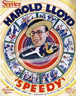 American Film Stars Drucke: Harold Lloyd