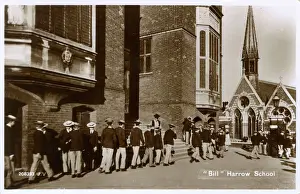 Bil in der Schule von Harrow