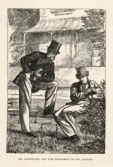 Charles Dickens Novel Artwork Drucke: Harthouse & Gradgrind