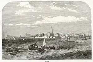 Essex Coastline Drucke: Harwich in 1854