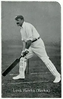 Famous Cricketers Of England Drucke: Hawke - Cricketer